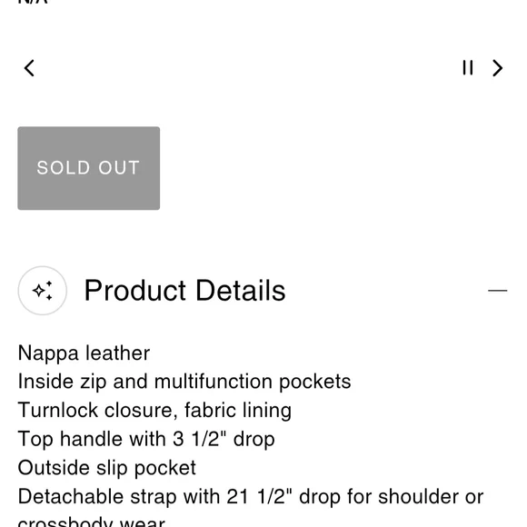 COACH Parker Top Handle Bag With Quilting - Picture 7 of 7